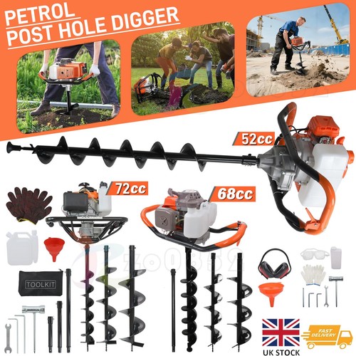 52cc petrol earth auger - petrol,