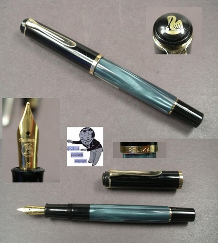 Pelikan m200 fountain pen - m200, blue