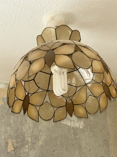 Vintage butterfly lampshade - vintage,