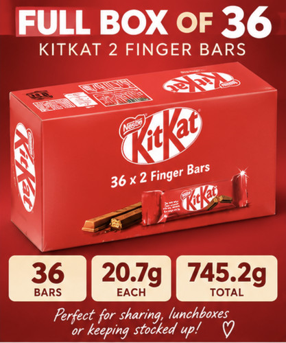 Kitkat finger milk chocolate - kitkat,