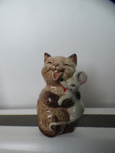 Beswick england cat mouse - beswick,