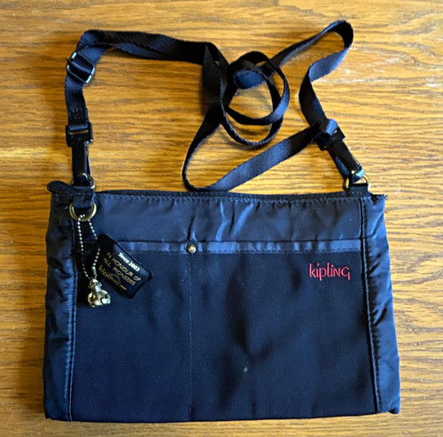 Kipling black nylon - nylon, crossbody