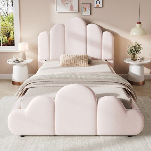 3ft single upholstered bed - 3ft,