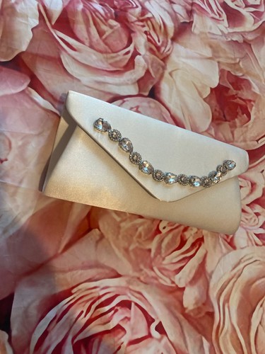 New ivory satin envelope