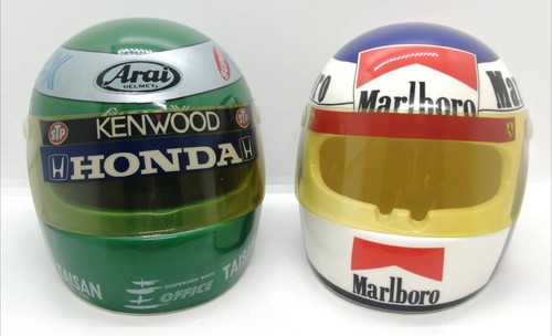 Marlboro jean alesi helmet - marlboro,