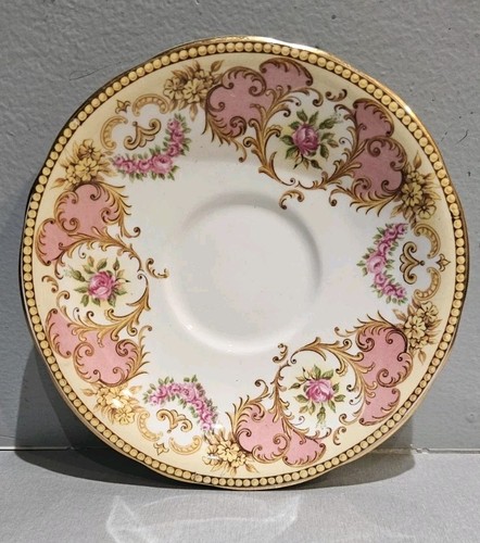 Vintage aynsley pink cartouche - pink,
