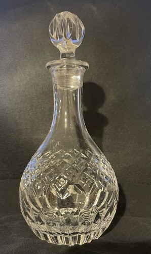 Small cut glass decanter - small,