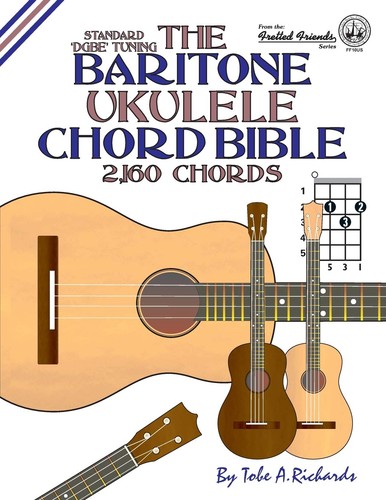The baritone ukulele chord - baritone,