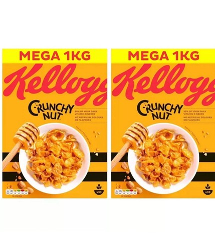 Kellogg crunchy nut sugar - crunchy,