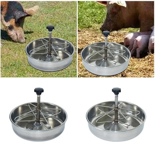 Pig feeding trough stainless - pig,