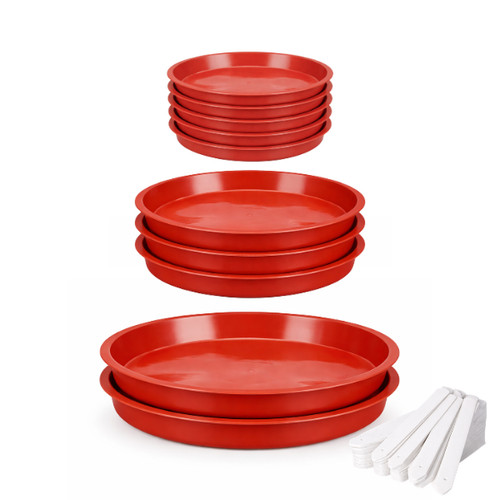 Pack plant pot saucers - 10,