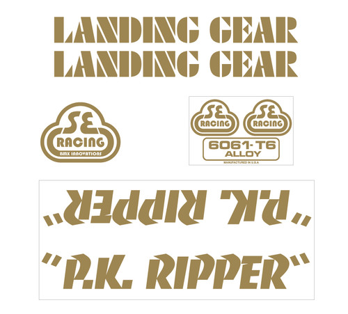 Racing ripper decal - racing, set