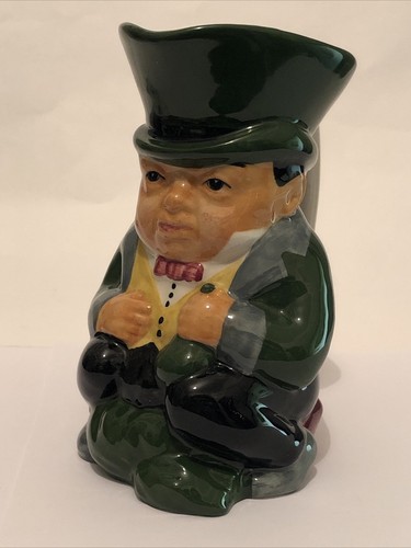 Rich man character jug - man,