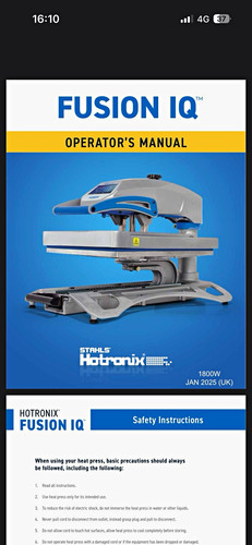 Stahls hotronix fusion 15 - iq,