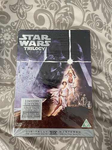 Star wars trilogy dvd box - star, set