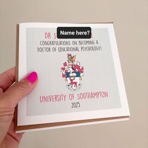 Personalised greetings card - greetings,