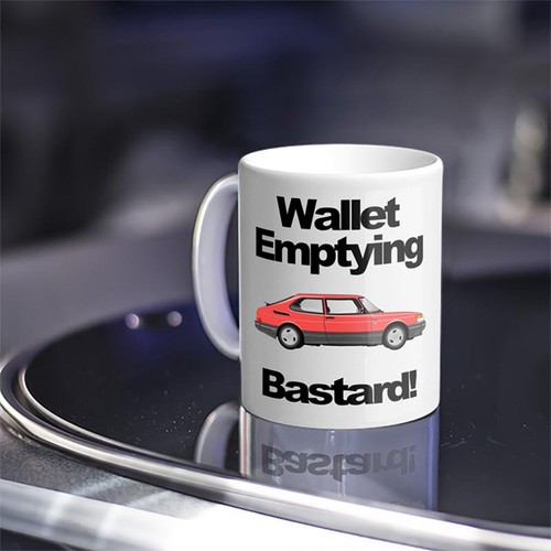 Large stard mug saab 900 - large,