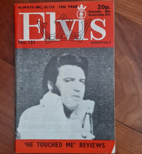 Elvis monthly magazine - elvis, issue