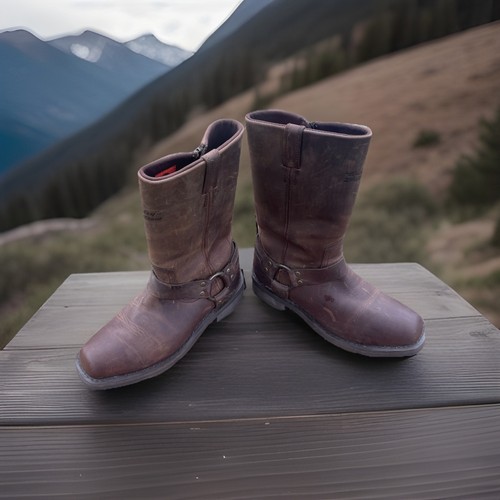 Harley davidson leather boots - harley-davidson,