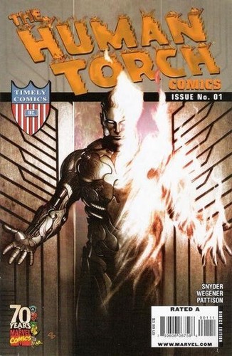 Human torch comics - torch,