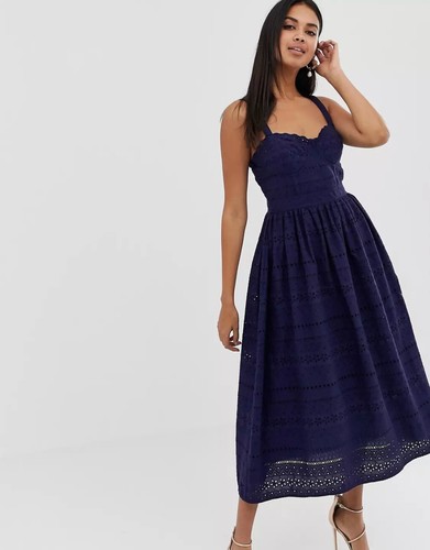 Asos design premium broderie - asos,