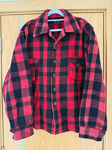 Lumber king wool - wool, red/black