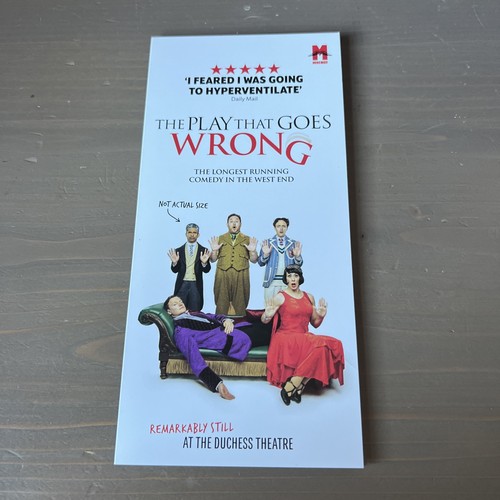 The play that goes wrong - play,