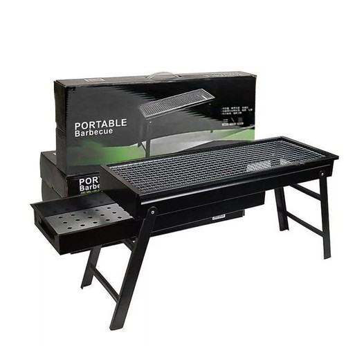 Portable folding charcoal bbq - portable,
