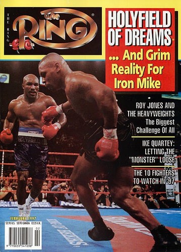 Mike tyson and evander - mike,