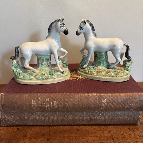 Staffordshire antique pair - antique,