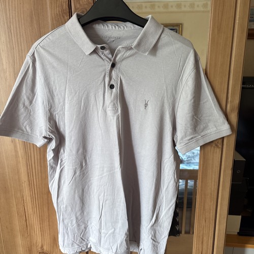 All saints polo shirt grey - saints,