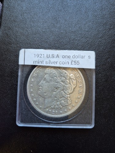 1921 silver morgan - 1921, us