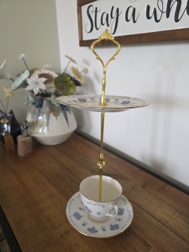 Bird feeder tea cup and - cup,