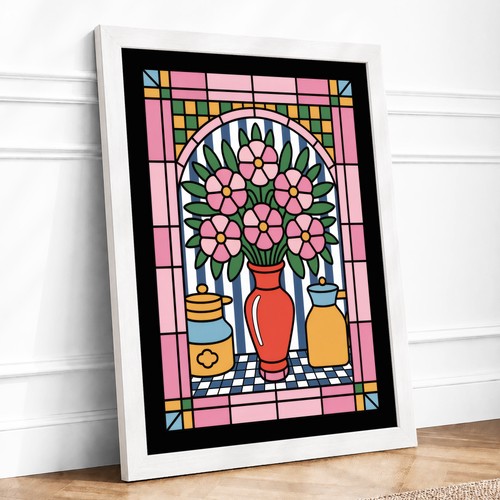 Stained glass bouquet - stained, art