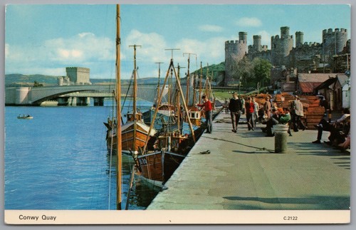 Conwy quay wales - conwy,