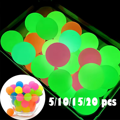 Glow the dark - bouncy, balls
