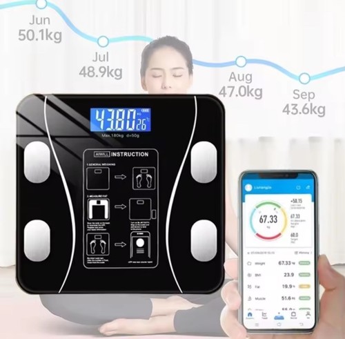 Precise body fat scale - body, small