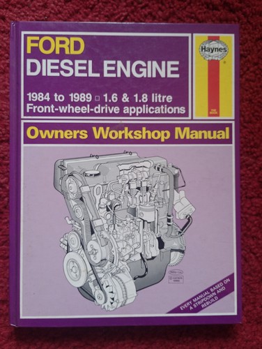 Haynes car manual ford - car,