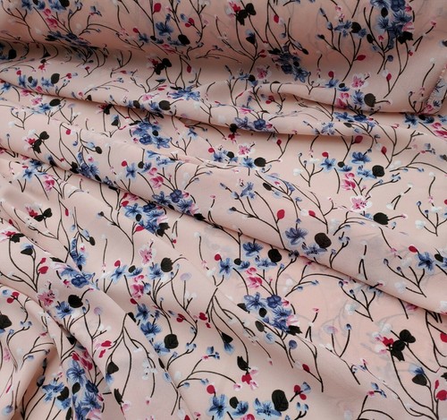 Soft crepe polyester 100 - soft,