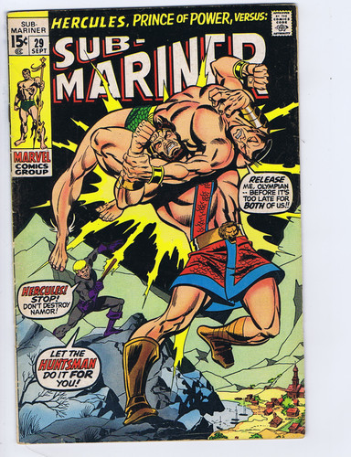 Sub mariner marvel - marvel, 1970
