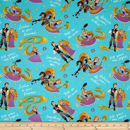 Fat quarter disney princess - fat,
