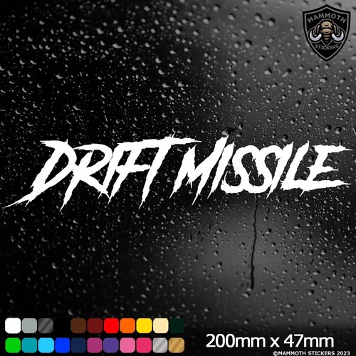 Drift missile jdm sticker - drift,