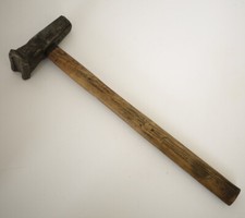 Vintage Blacksmith's 3/4" Swage Hammer ~ Military Issue ᗑ 1942 ~LT Ltd ~ WWII