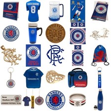 Glasgow Rangers FC scroll crest Ibrox Stadium Club The Gers Blues Teddy Bears