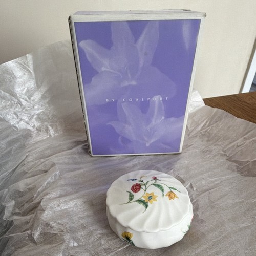 Coalport summer meadow trinket - coalport,