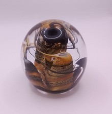 Beautiful Signed Paperweight
