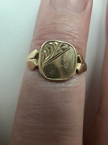 Vintage 9ct yellow gold - 9ct, pinky