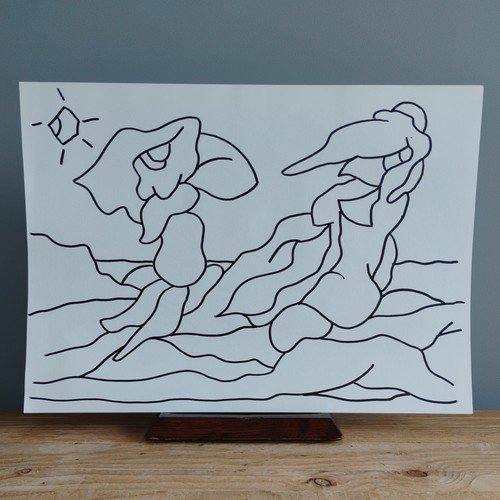 Bold surreal abstract black - surreal,