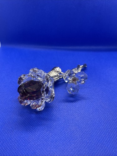 Plum crystal and - plum, metal