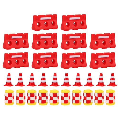30pcs mini traffic road cones - mini,